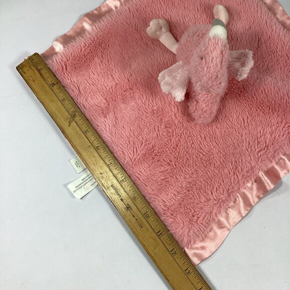 Cloud Island Flamingo Lovey Baby Security Blanket Pink Plush Stuffed Animal - Picture 5 of 6